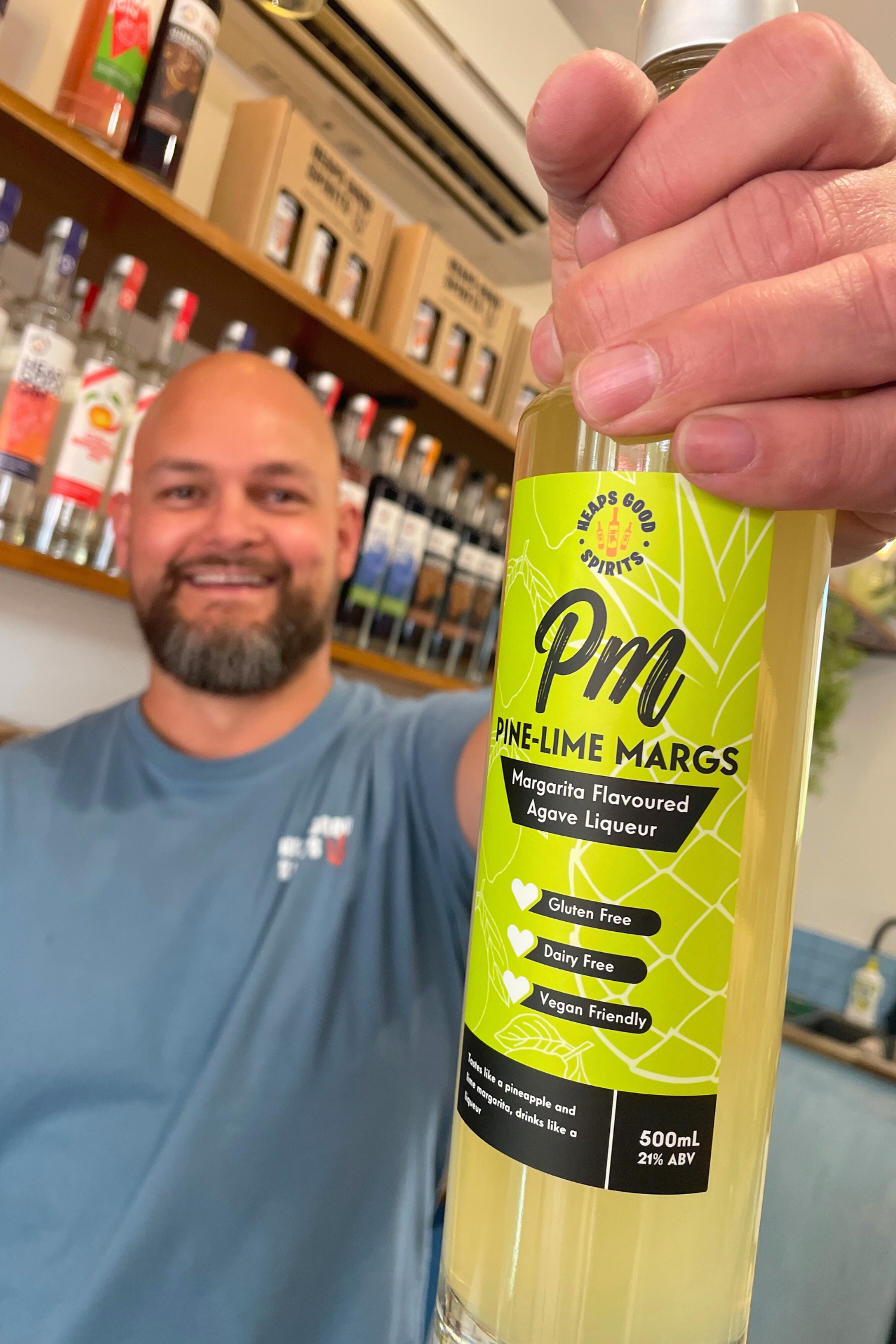 Pine-Lime Margarita Liqueur