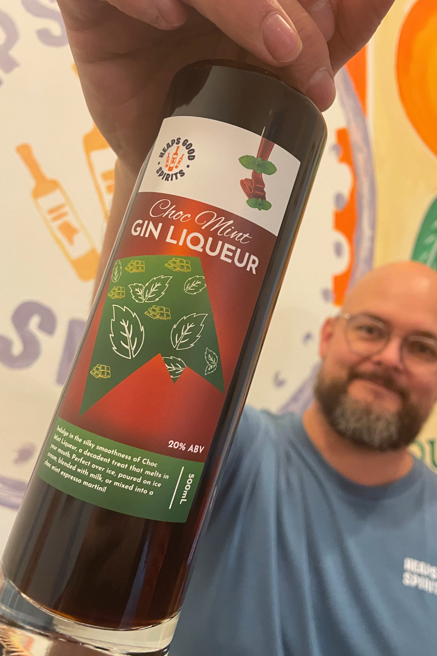 Choc Mint Gin Liqueur