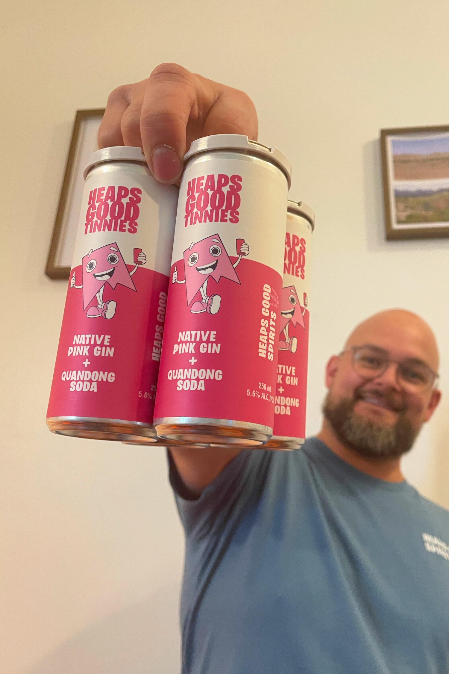 Native Pink Gin & Quandong Soda Premix Cans (24 Pack)