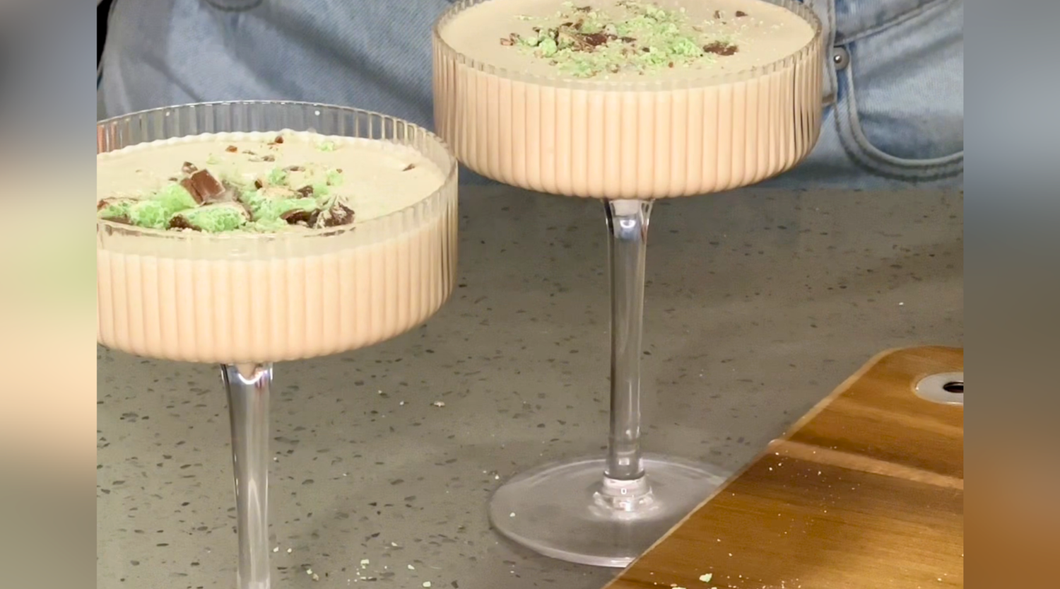 Boozy Choc Mint Milkshake
