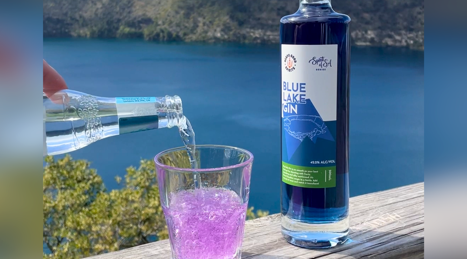 Colour Changing Gin & Tonic