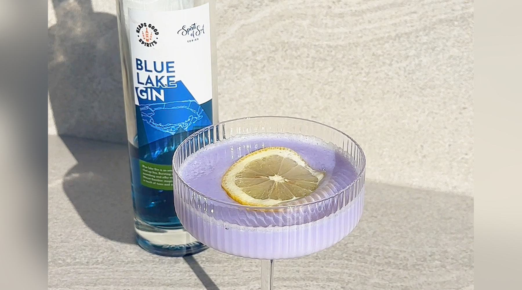 Blue Gin Sour
