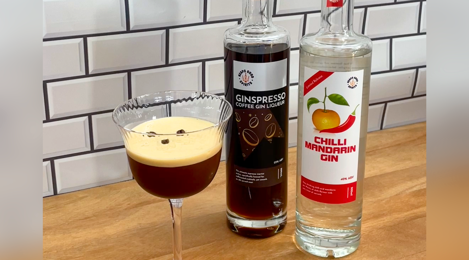 Spicy Ginspresso Martini