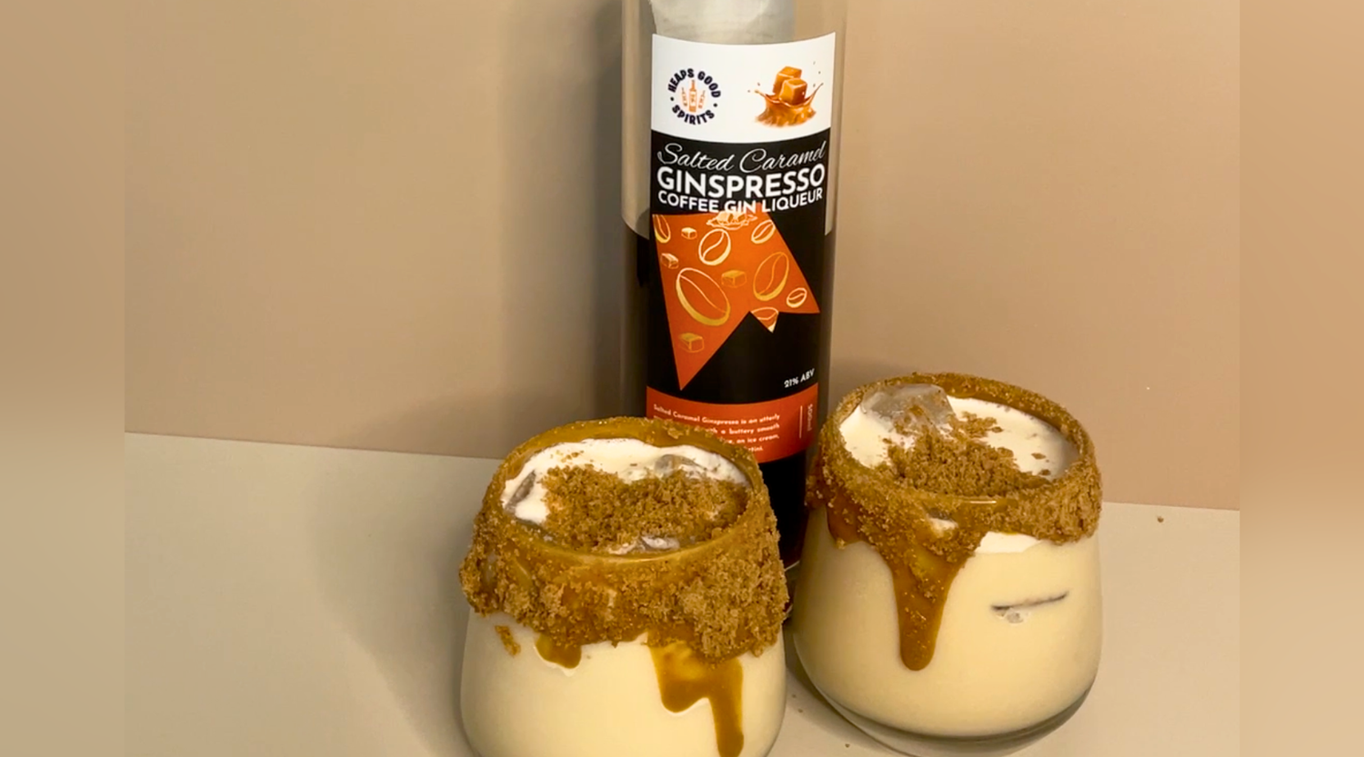 Caramel Biscoff White Russian