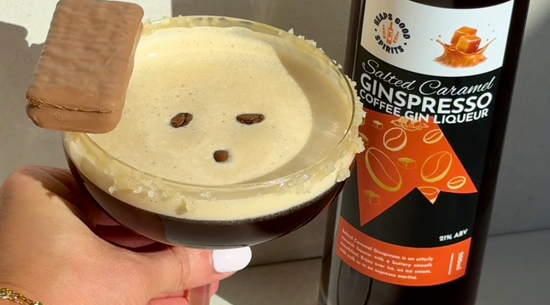 Salted Caramel Espresso Martini