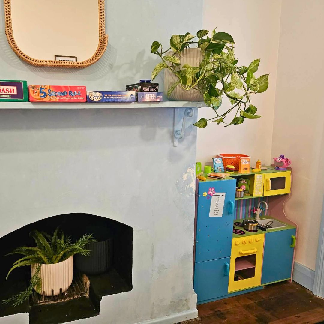 Kid-friendly corner at Heaps Good Spirits Hahndorf Gin Shop.