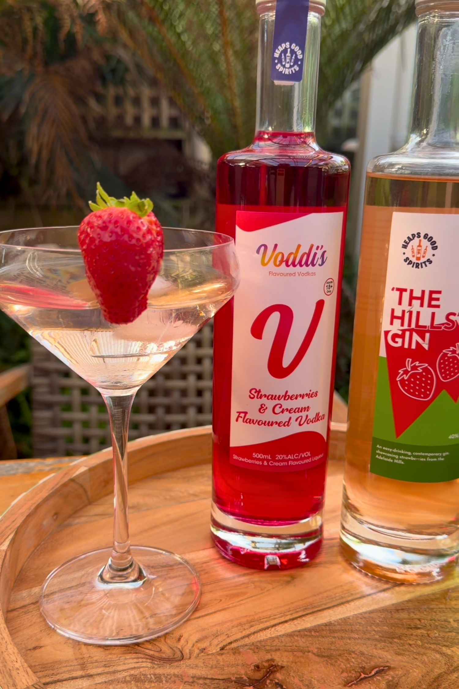 One bottle each of Voddi&