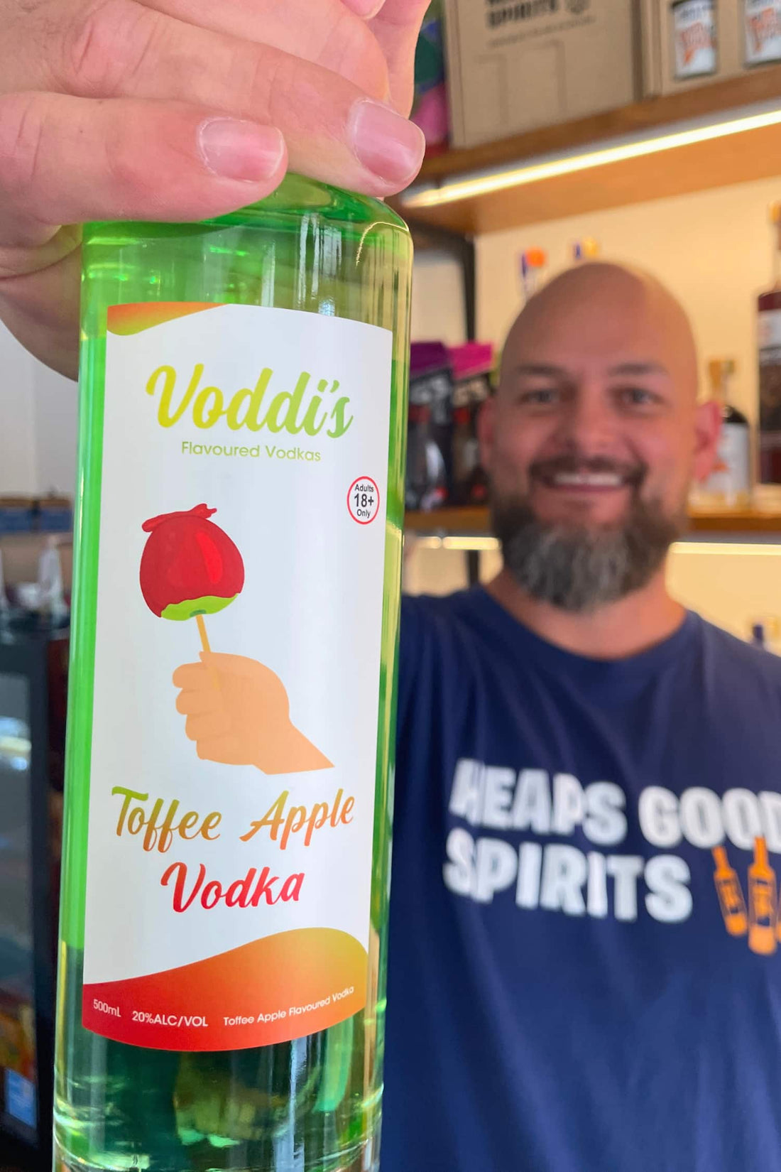 Bottle of Voddi&