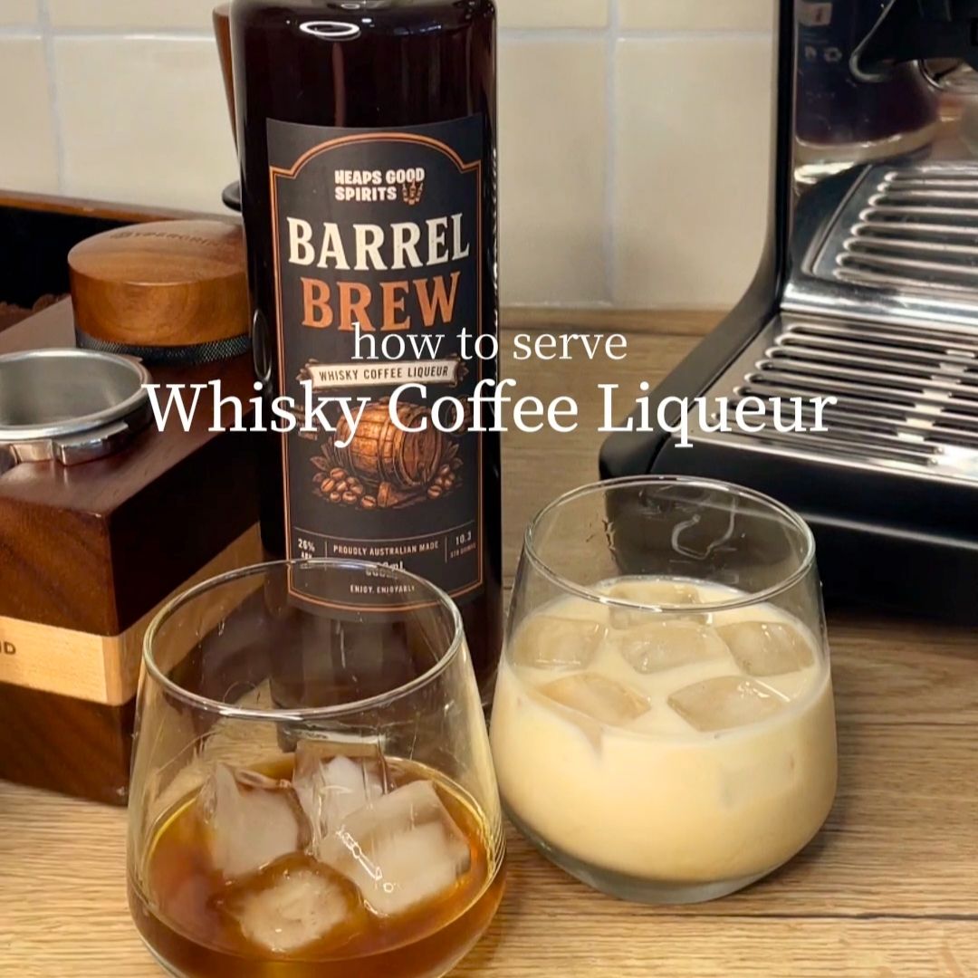 Load video: Learn how to serve the new whisky coffee liqueur, Barrel Brew